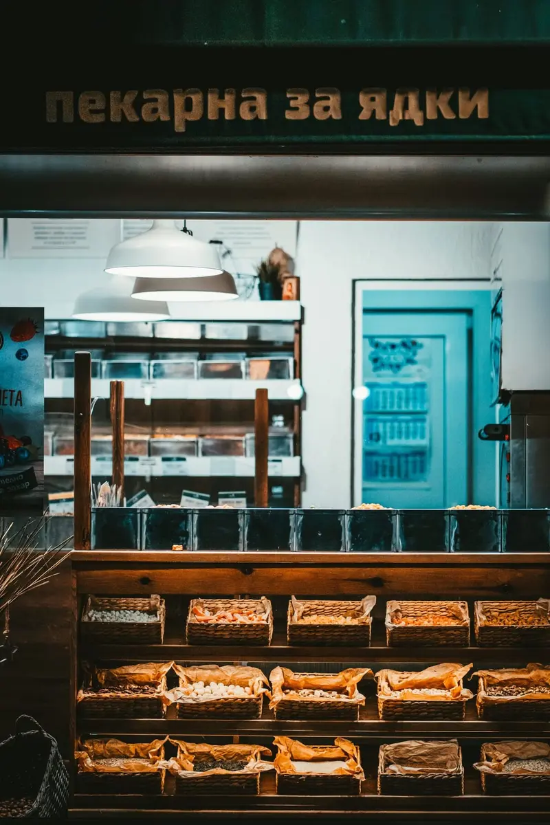Nuts bakery