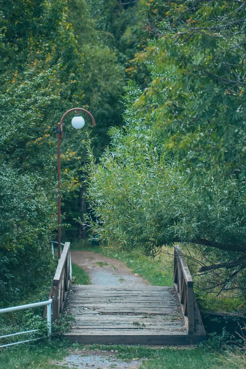 Over the bridge