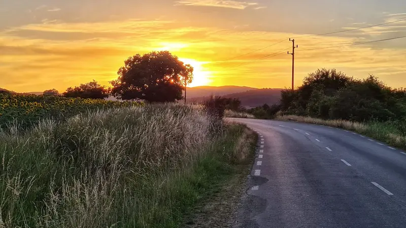 On the road